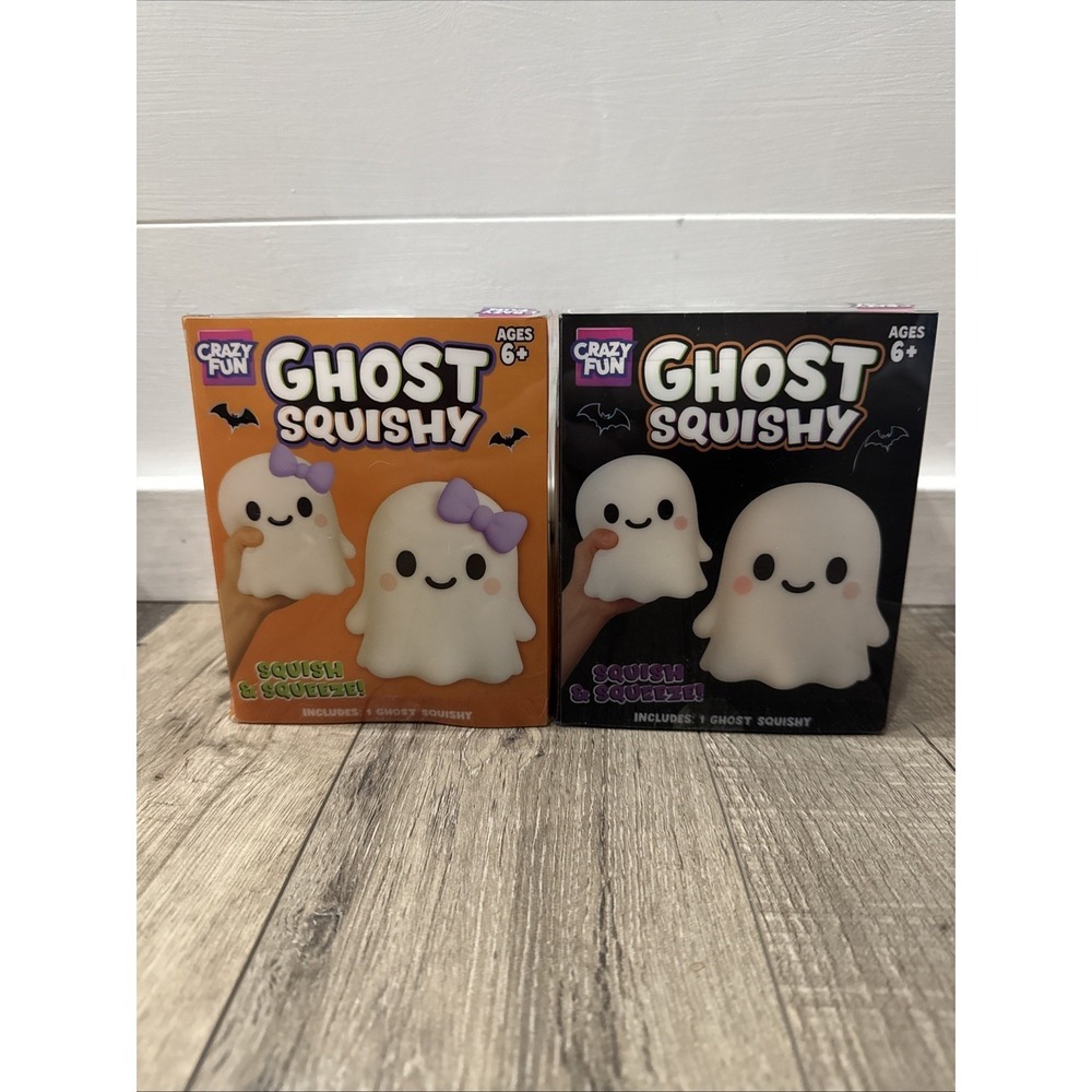 2 Crazy Fun Ghost Squishy. Brand New In Box And Very Rare Lot. "Boy and Girl" - Picture 4 of 4